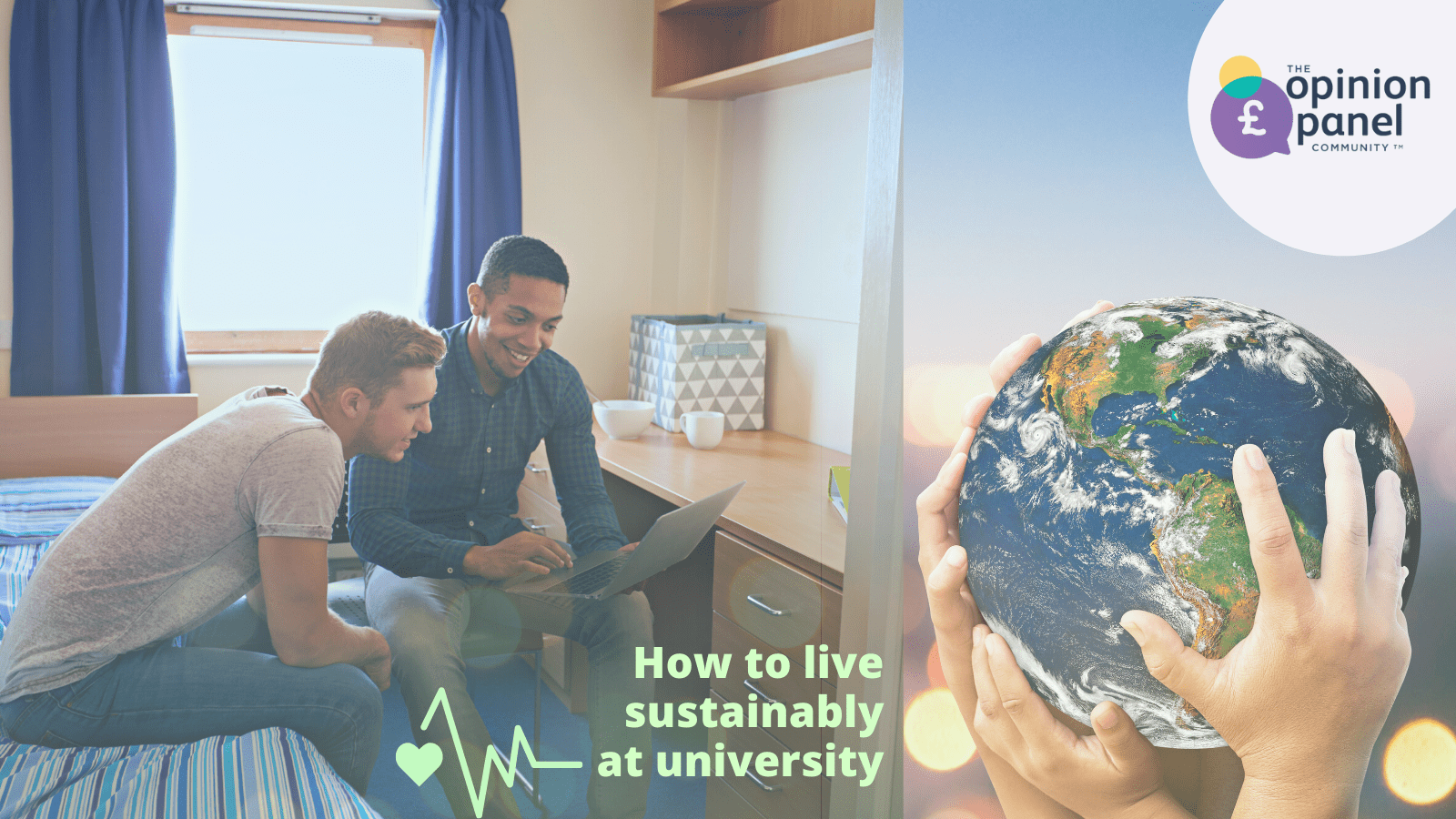 title image for article about living sustainably at university