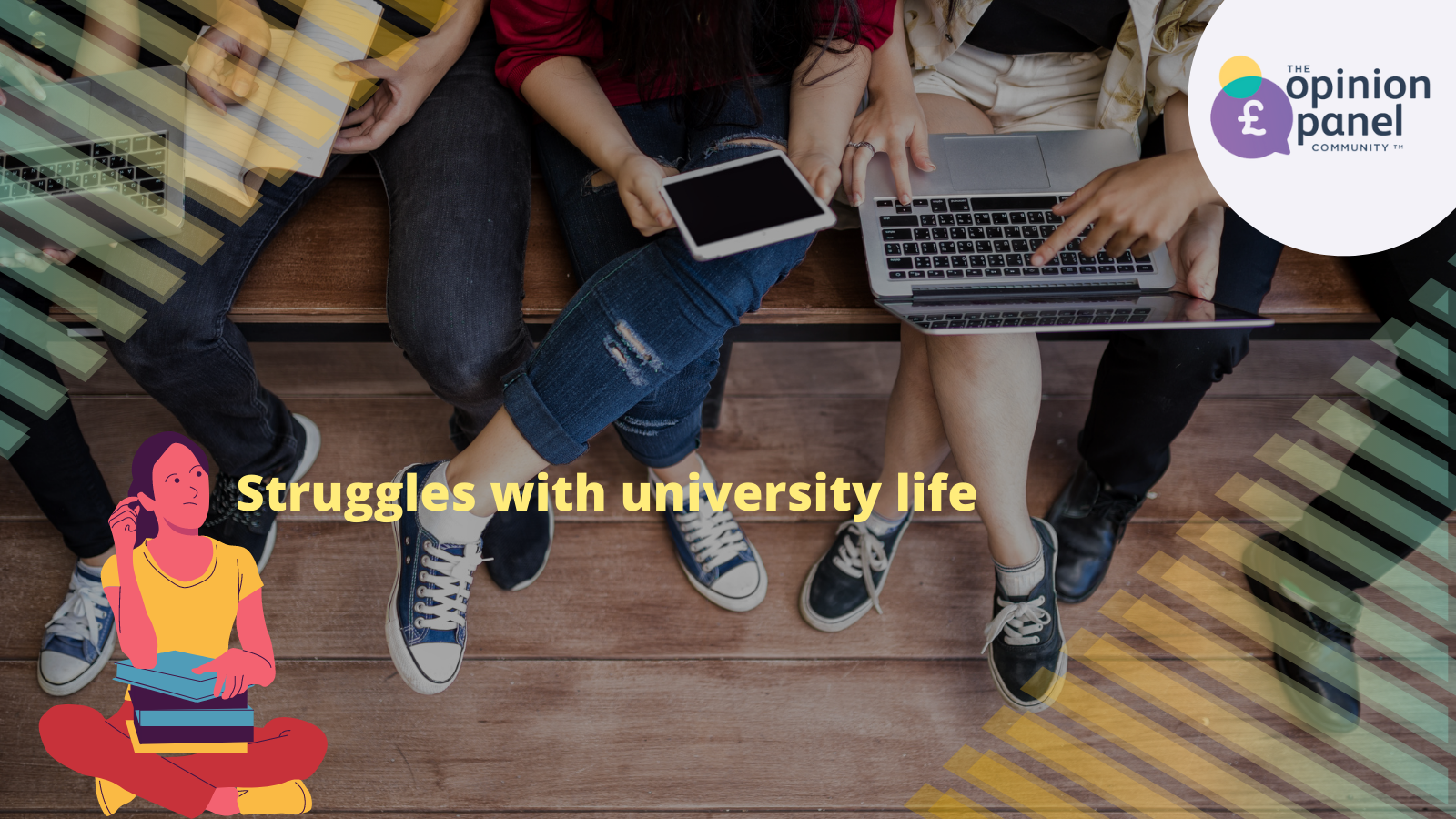 title image for university life struggles article